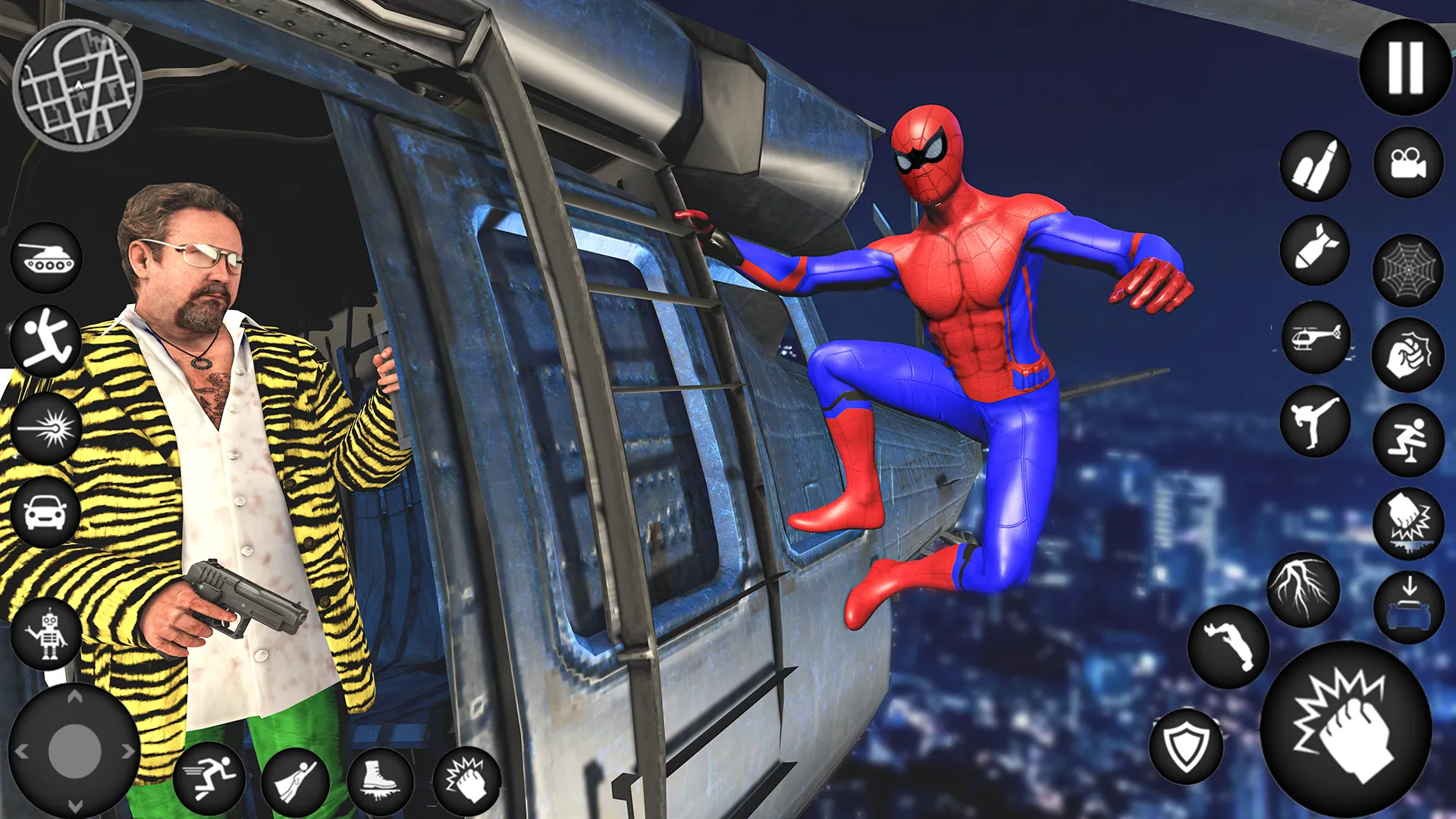 Spider Rope Hero Gangster City | Indus Appstore | Screenshot