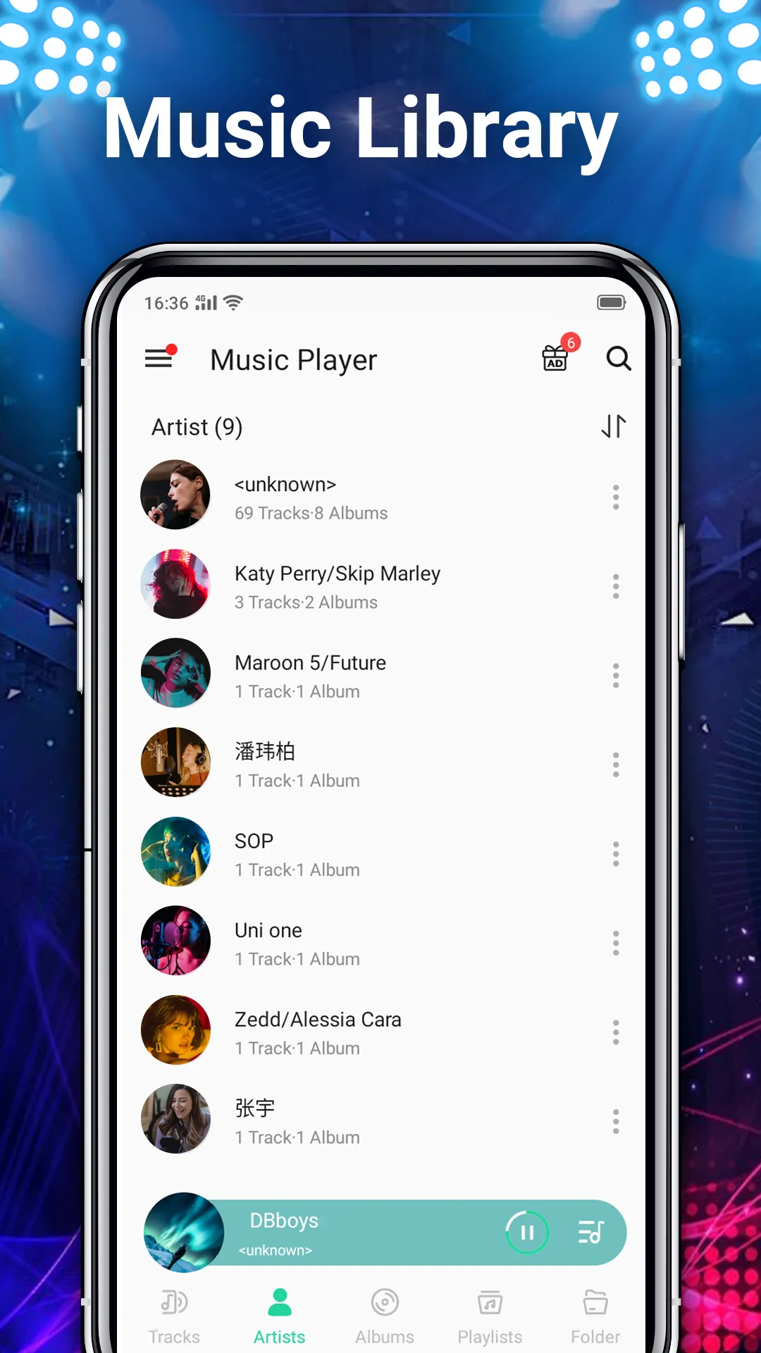 Music Player - MP3 Player | Indus Appstore | Screenshot