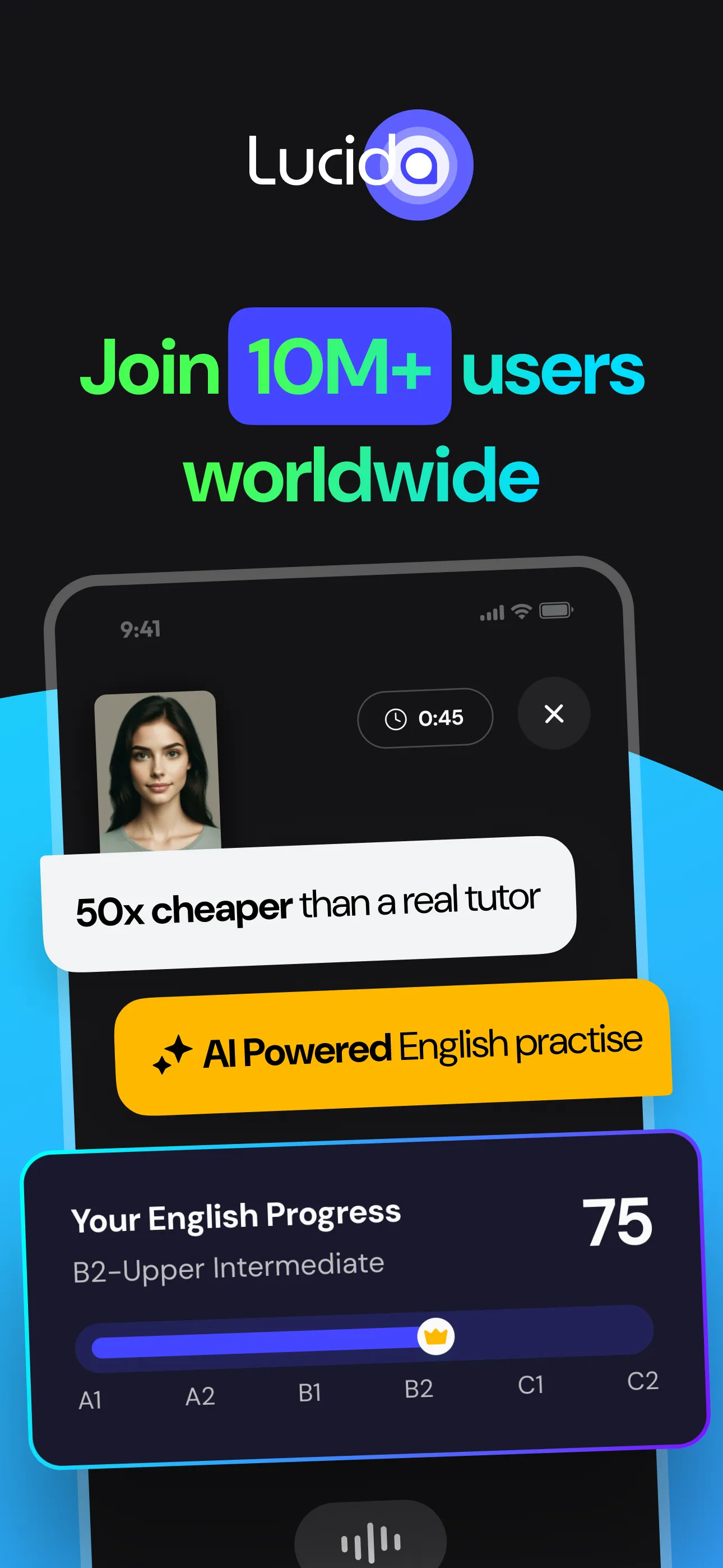 Speak Fluent English Lucida AI | Indus Appstore | Screenshot