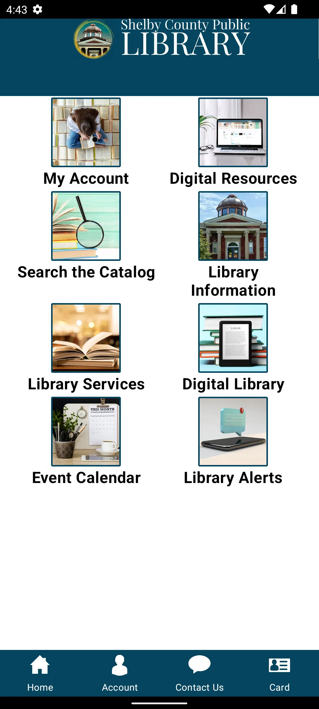 Shelby County Public Library | Indus Appstore | Screenshot