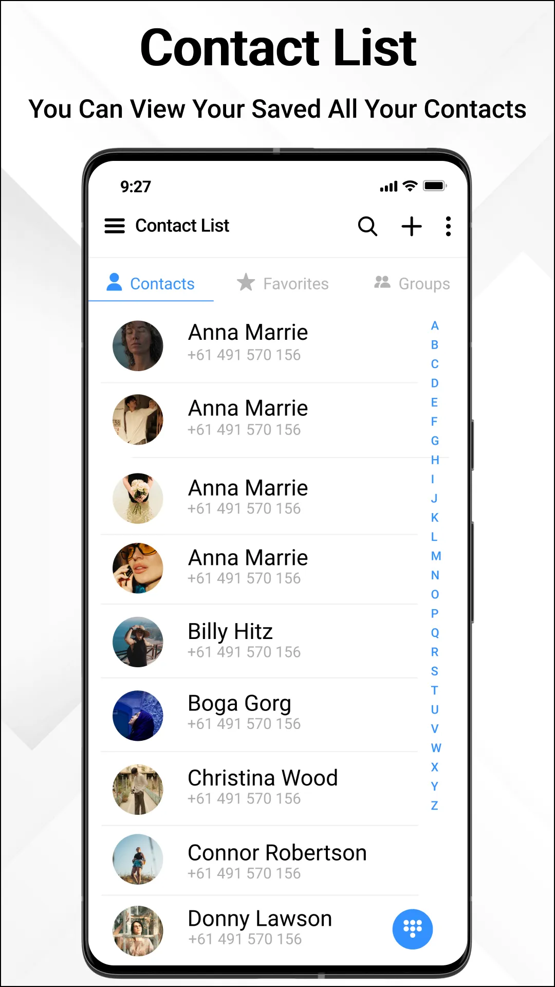 Contacts | Indus Appstore | Screenshot