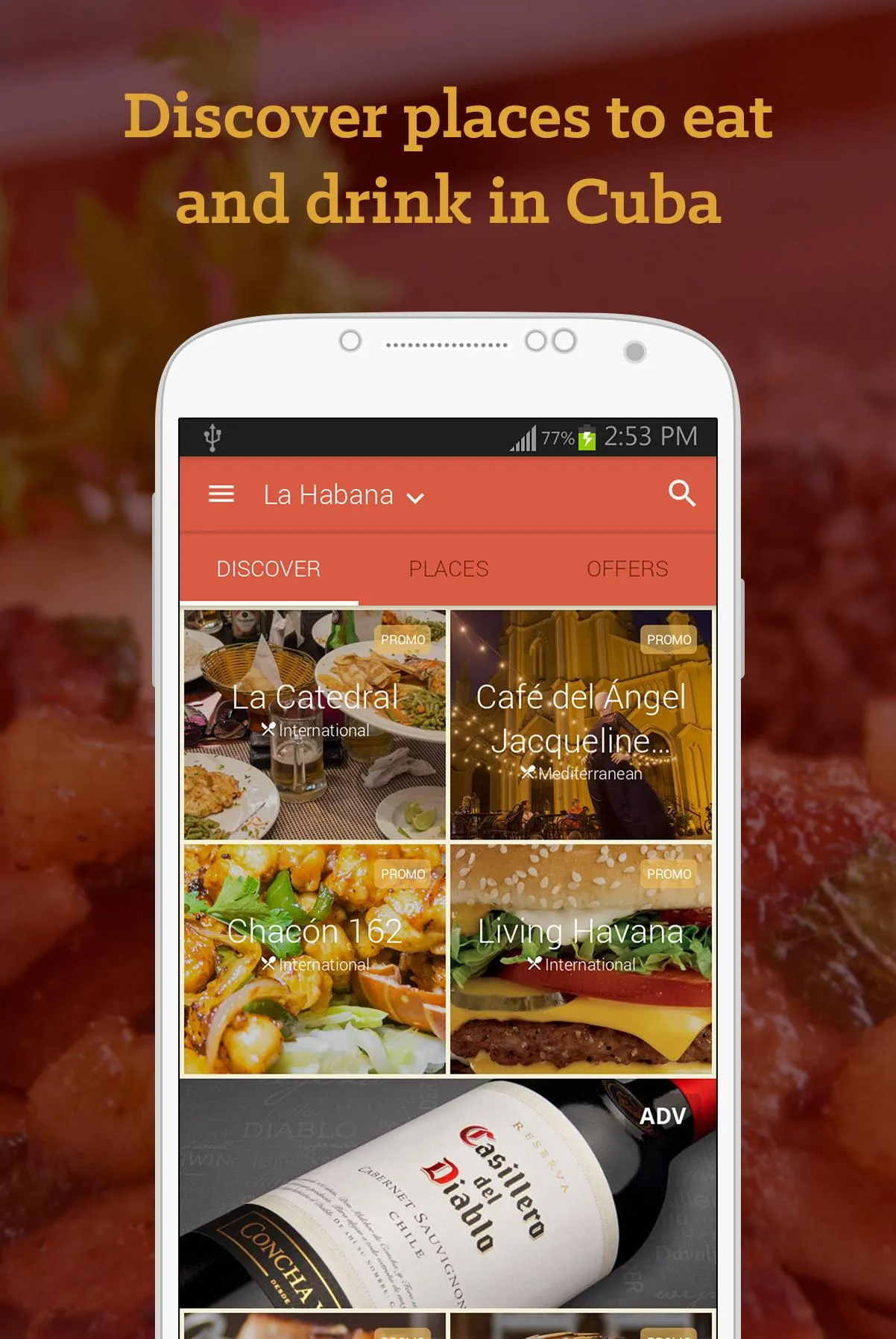 AlaMesa: eat and drink in Cuba | Indus Appstore | Screenshot