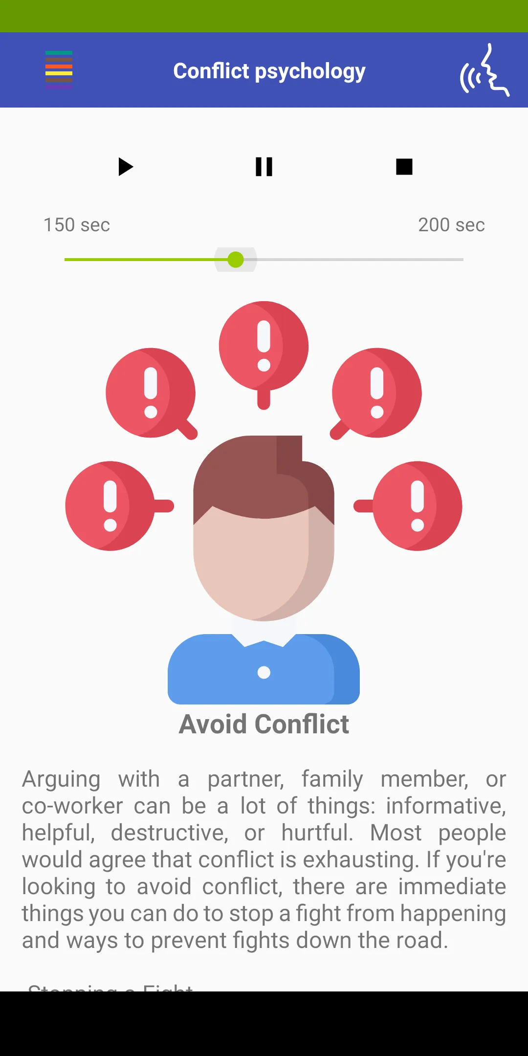 Conflict psychology | Indus Appstore | Screenshot