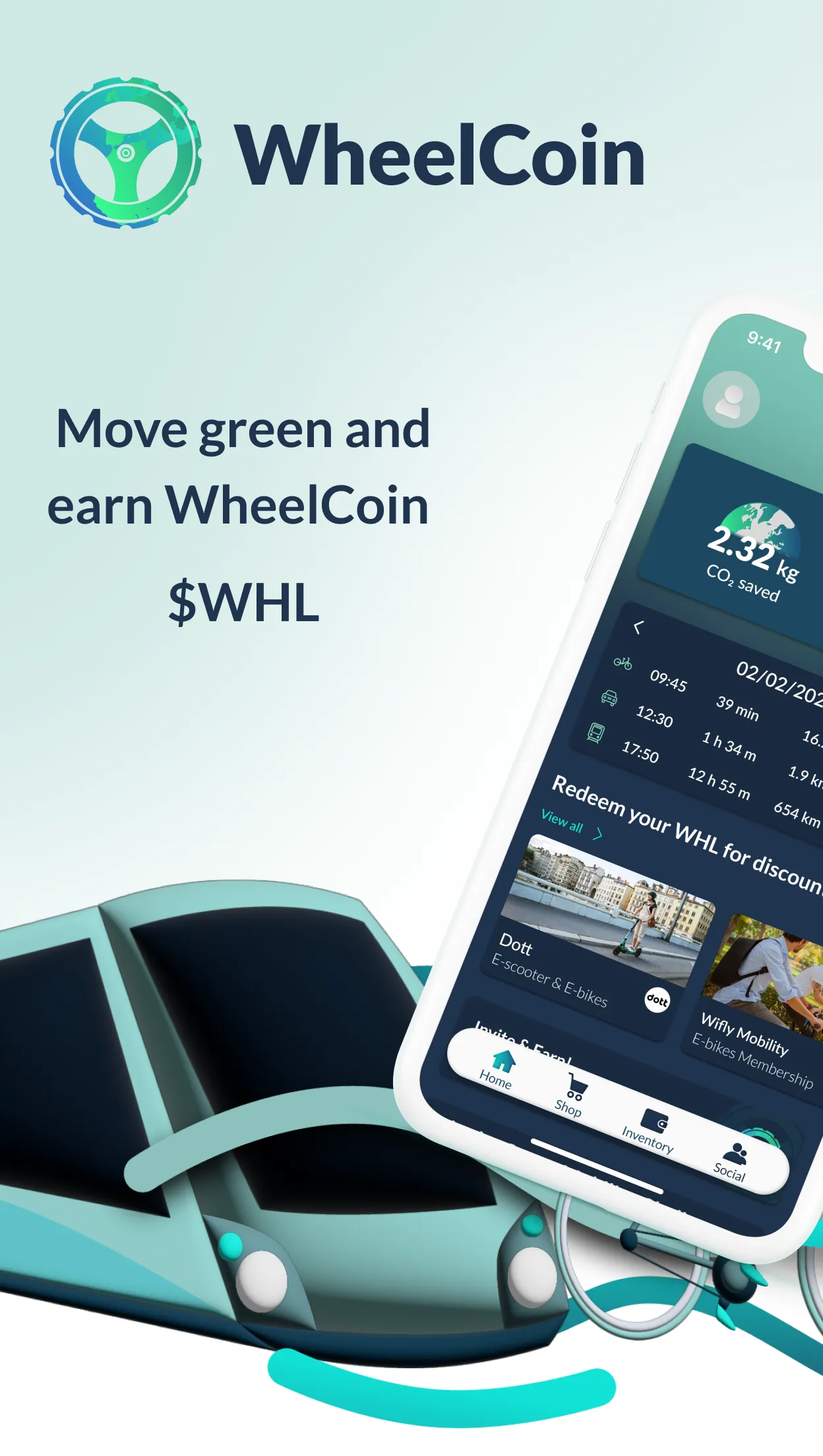 WheelCoin: Move Green, Rewards | Indus Appstore | Screenshot