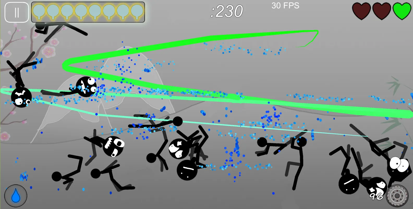 Stickman Ninja Slice | Indus Appstore | Screenshot