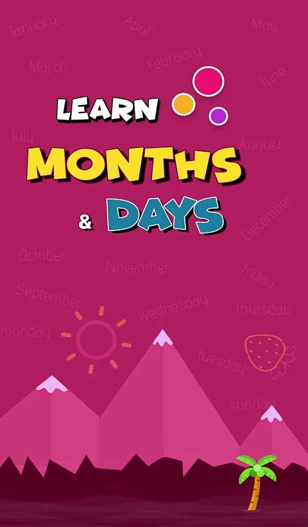 Learn Months and Days | Indus Appstore | Screenshot