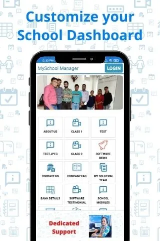 MySchool Manager | Indus Appstore | Screenshot