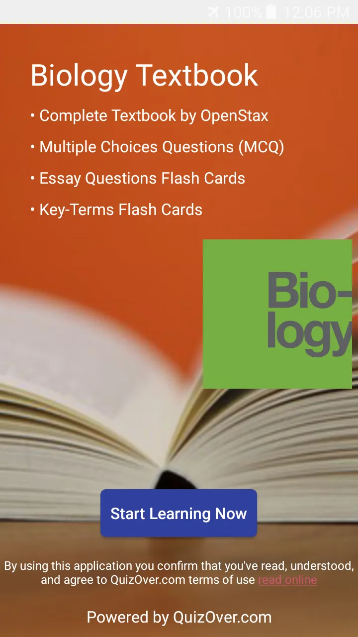 Biology Textbook MCQ & Tests | Indus Appstore | Screenshot