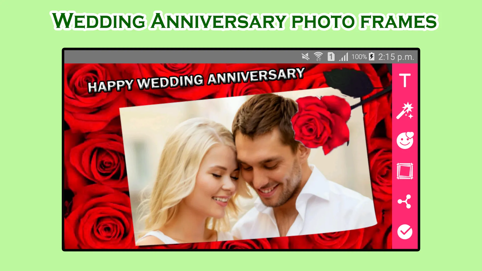 Wedding Anniversary Frames | Indus Appstore | Screenshot