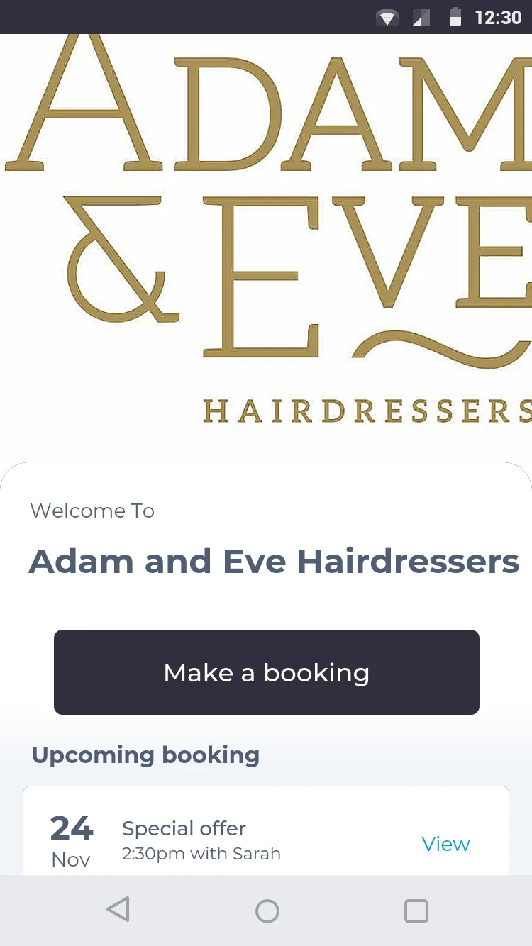 Adam and Eve Hairdressers | Indus Appstore | Screenshot