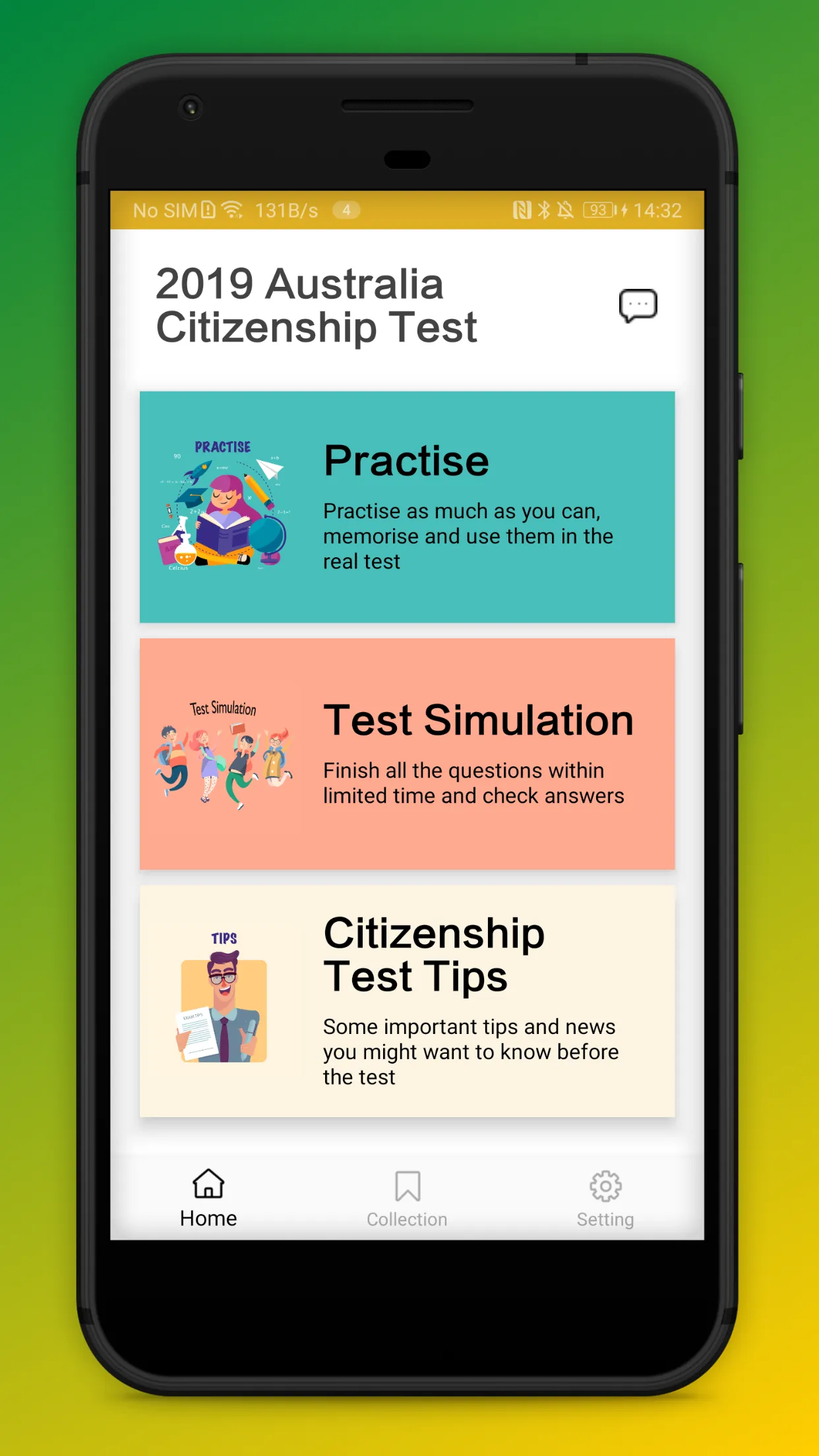 Citizenship Test (2024) | Indus Appstore | Screenshot