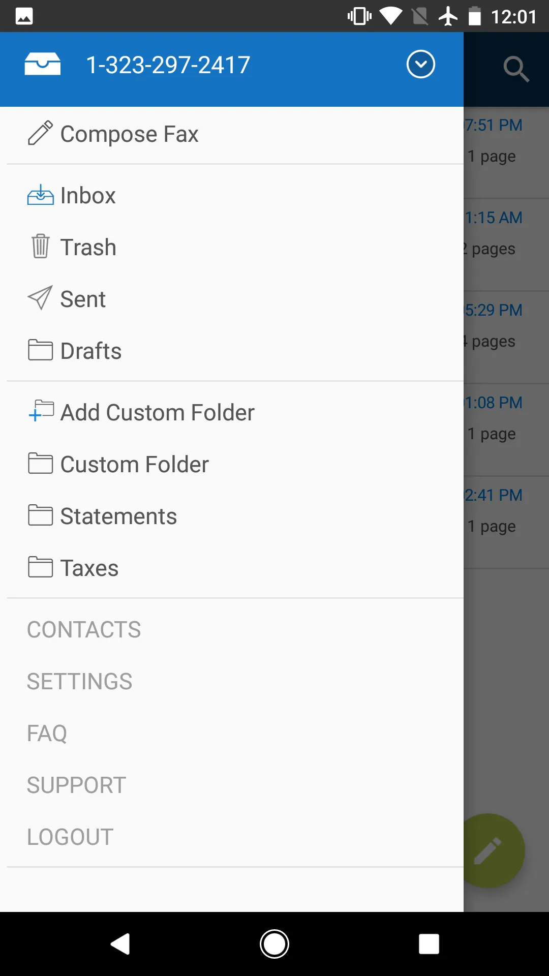 MyFax App-Send & Receive Faxes | Indus Appstore | Screenshot