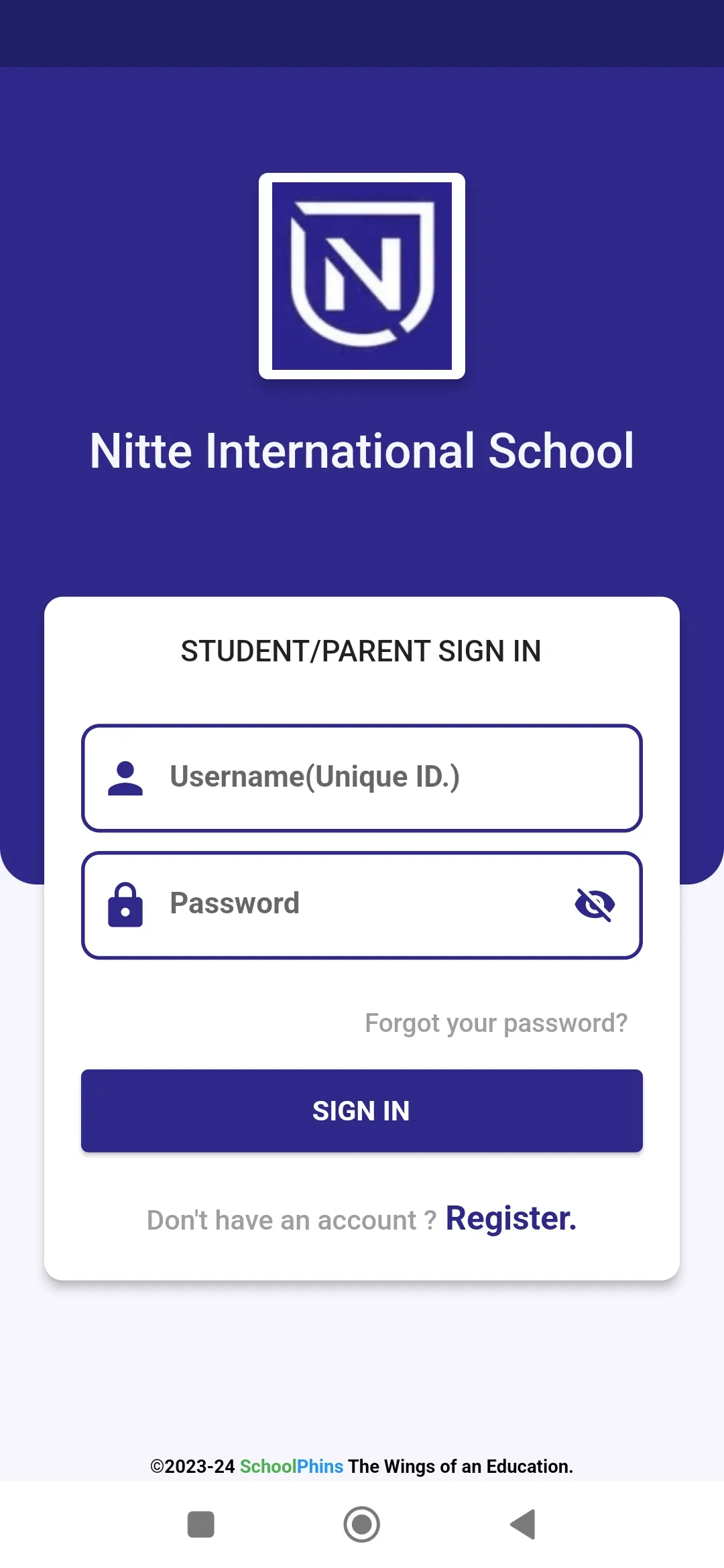 NITTE International School | Indus Appstore | Screenshot