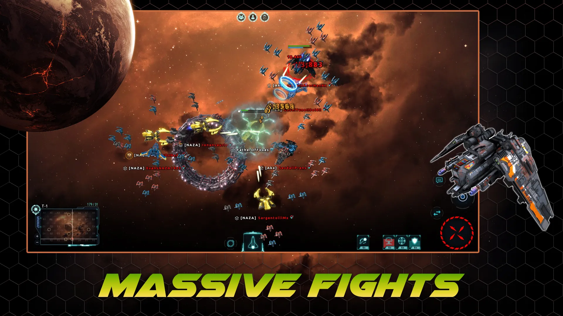 WarUniverse: Cosmos Online | Indus Appstore | Screenshot