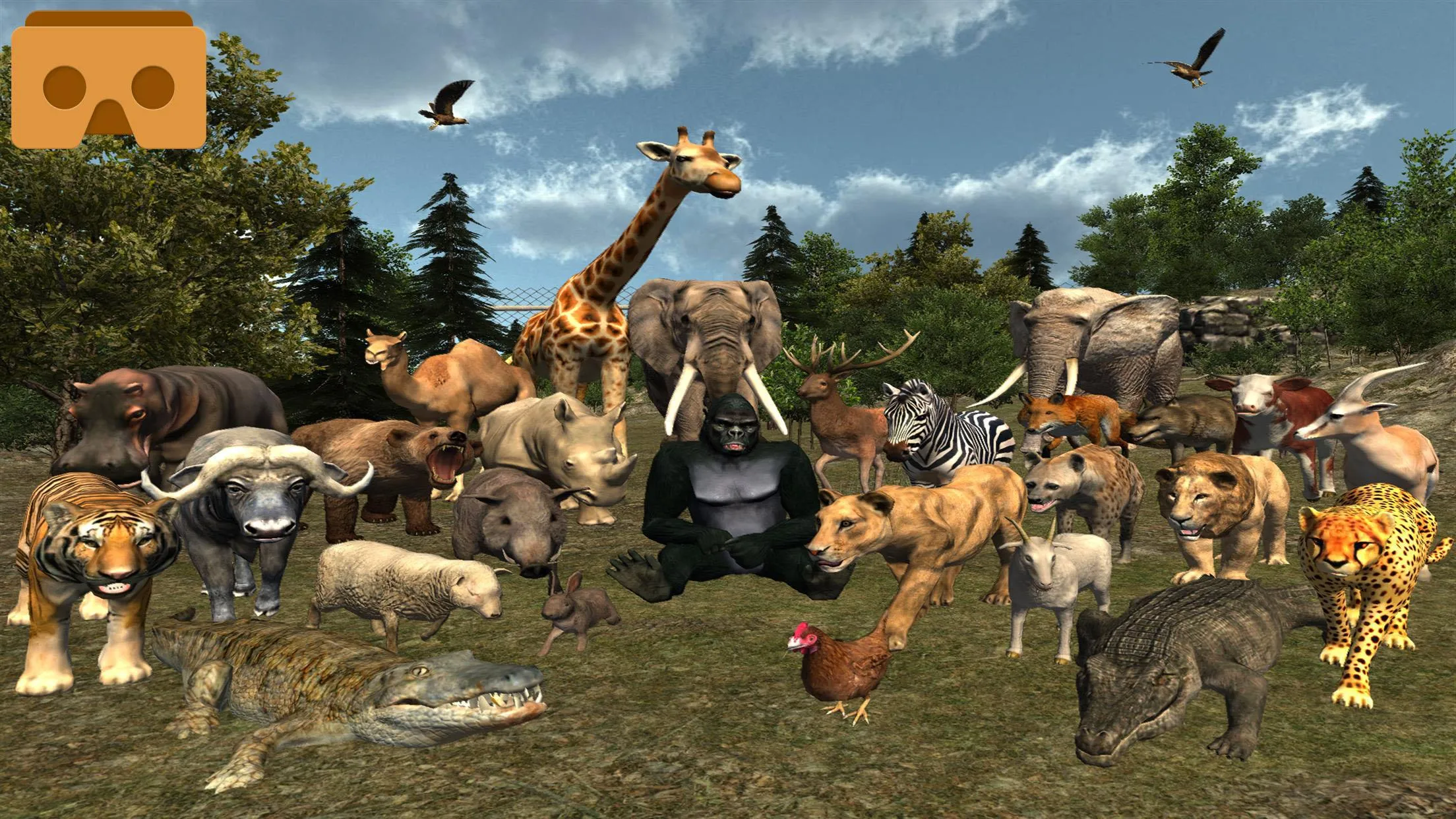 VR Virtual Zoo 3D | Indus Appstore | Screenshot