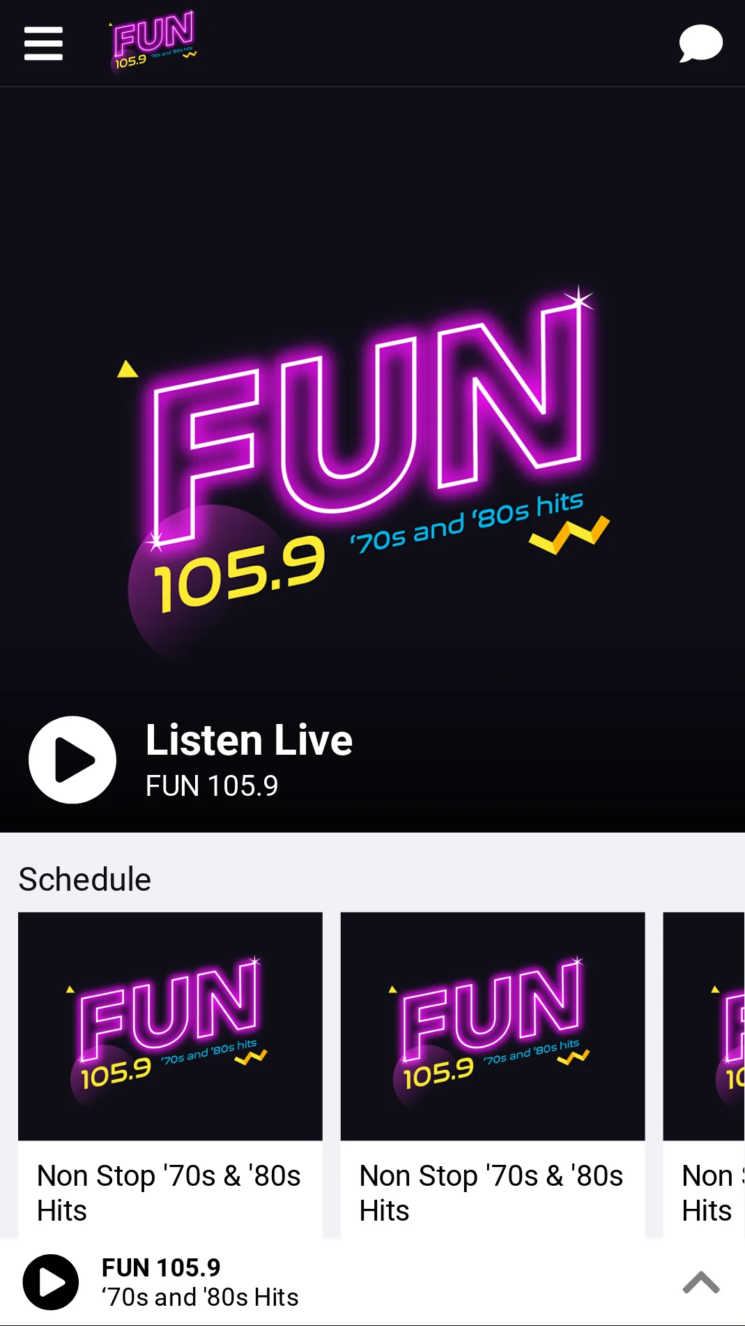 FUN 105.9 | Indus Appstore | Screenshot