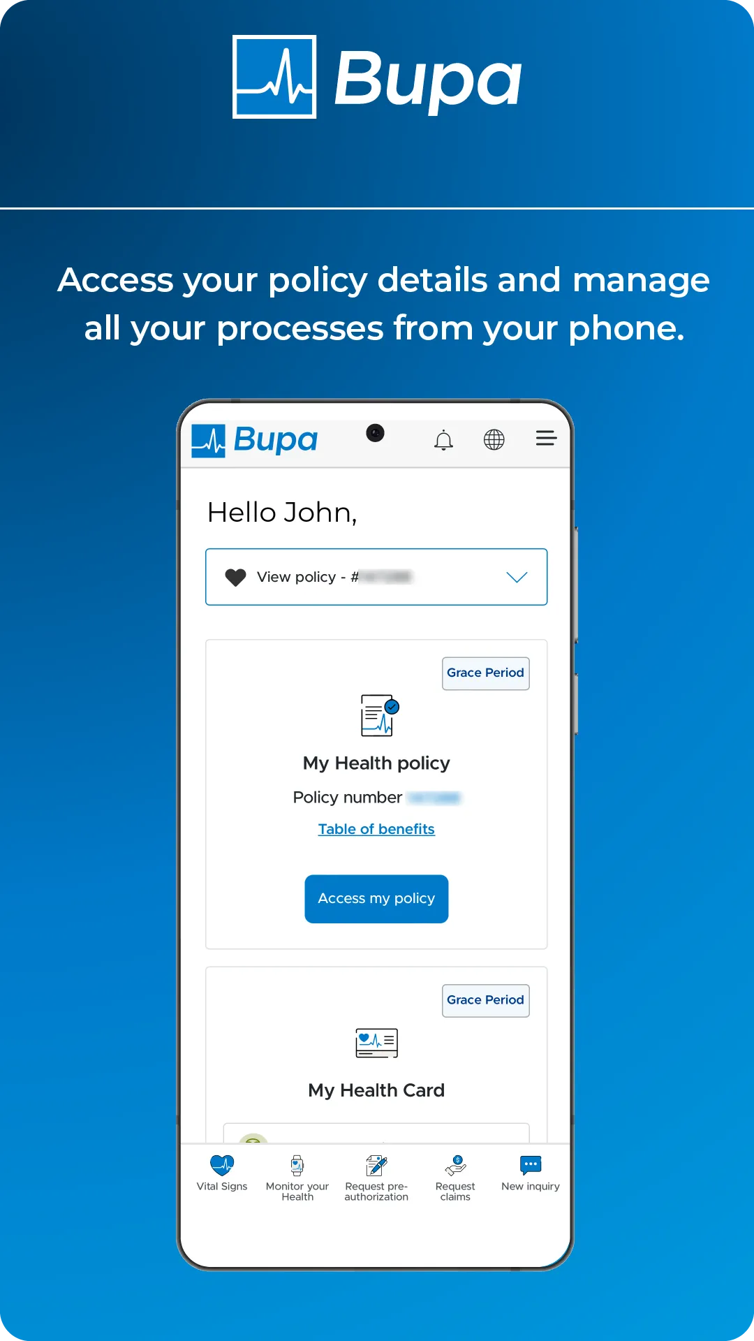 My Bupa Latin America | Indus Appstore | Screenshot