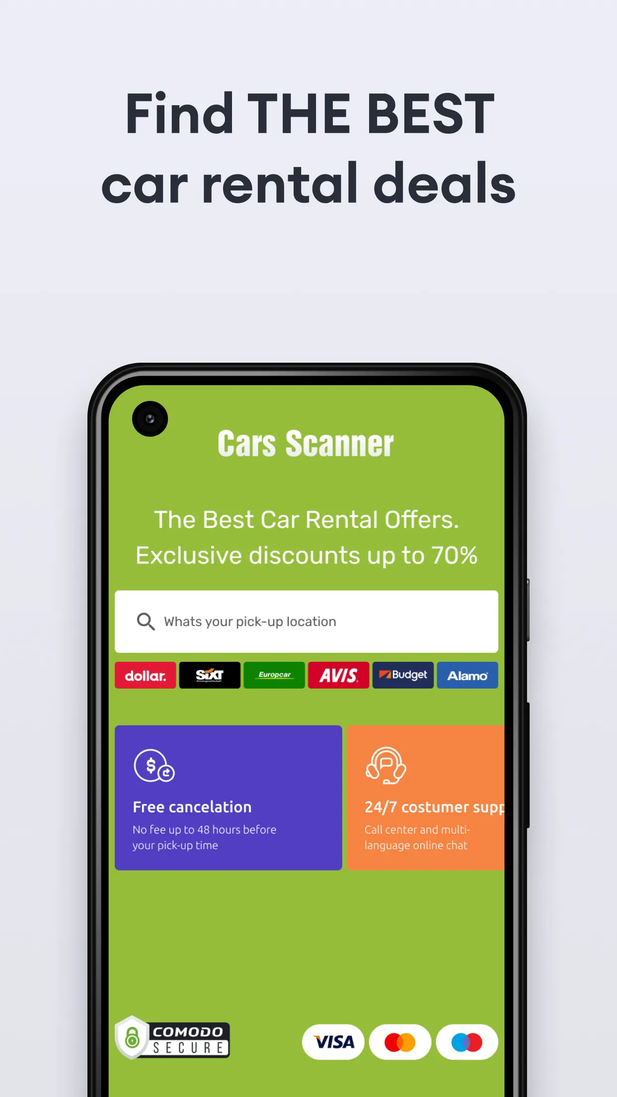 Cars-scanner - car rental | Indus Appstore | Screenshot