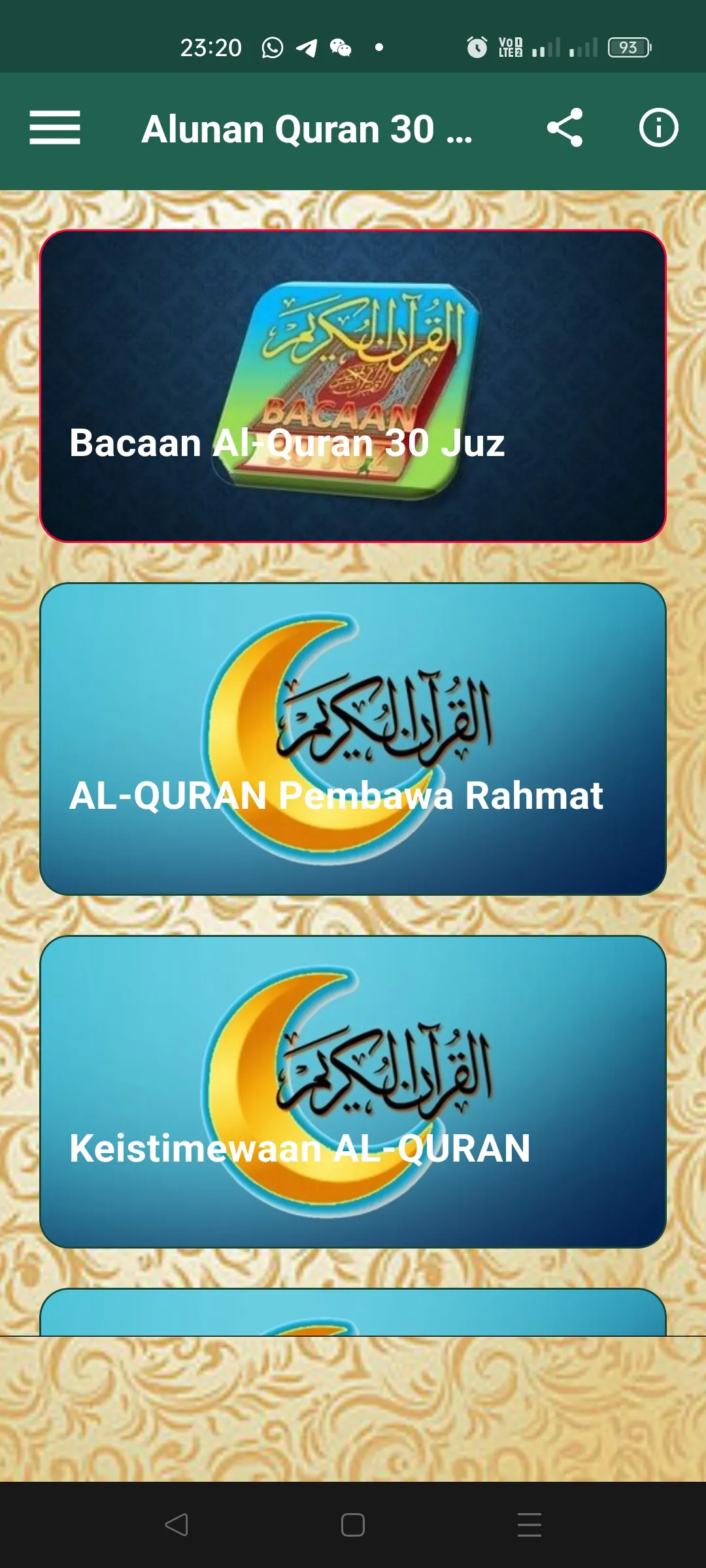 Bacaan AL-QURAN (Full 30 JUZ) | Indus Appstore | Screenshot