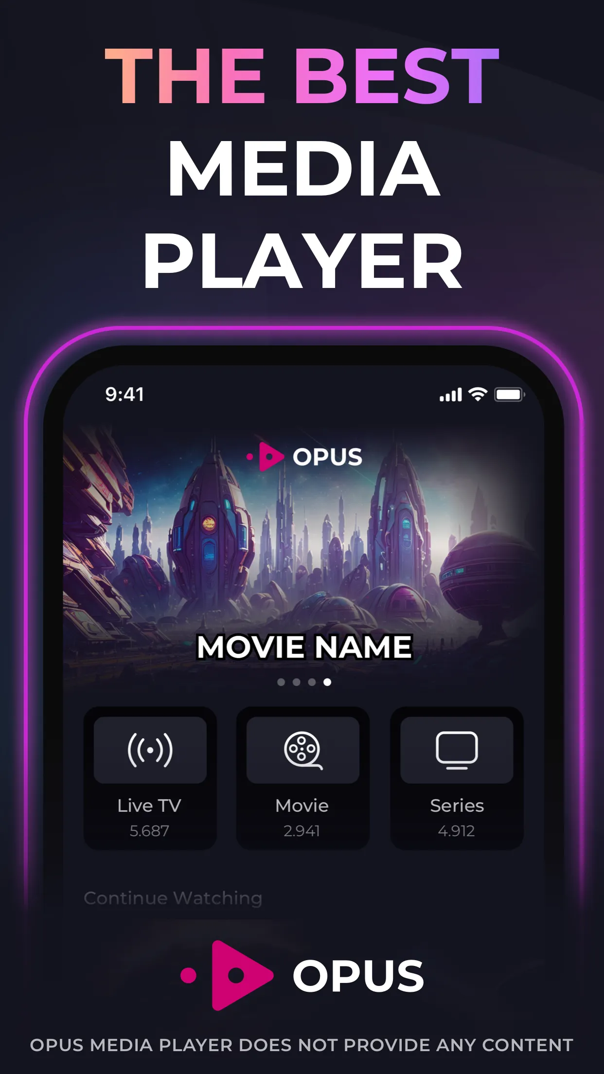 IPTV Player by Opus | Indus Appstore | Screenshot