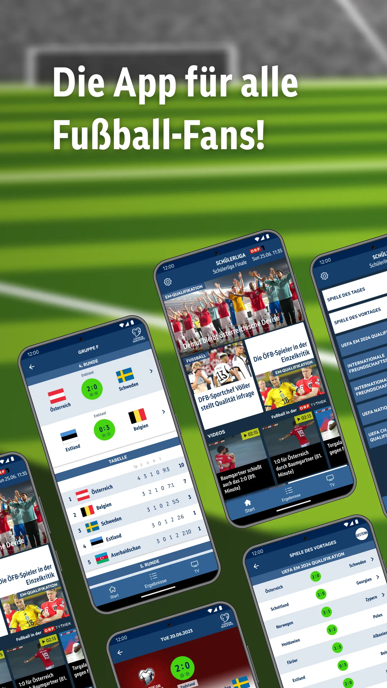 ORF Fußball | Indus Appstore | Screenshot