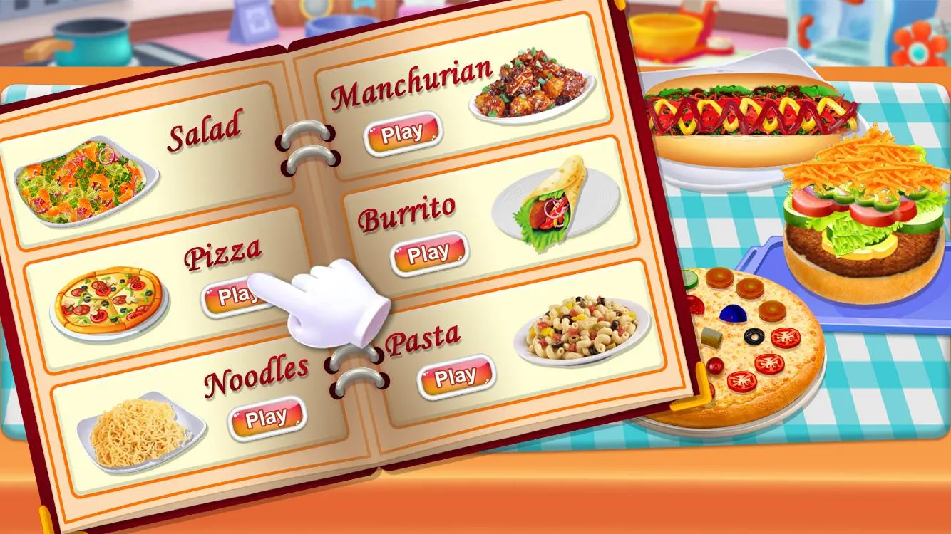 Fast Food Cooking Games | Indus Appstore | Screenshot