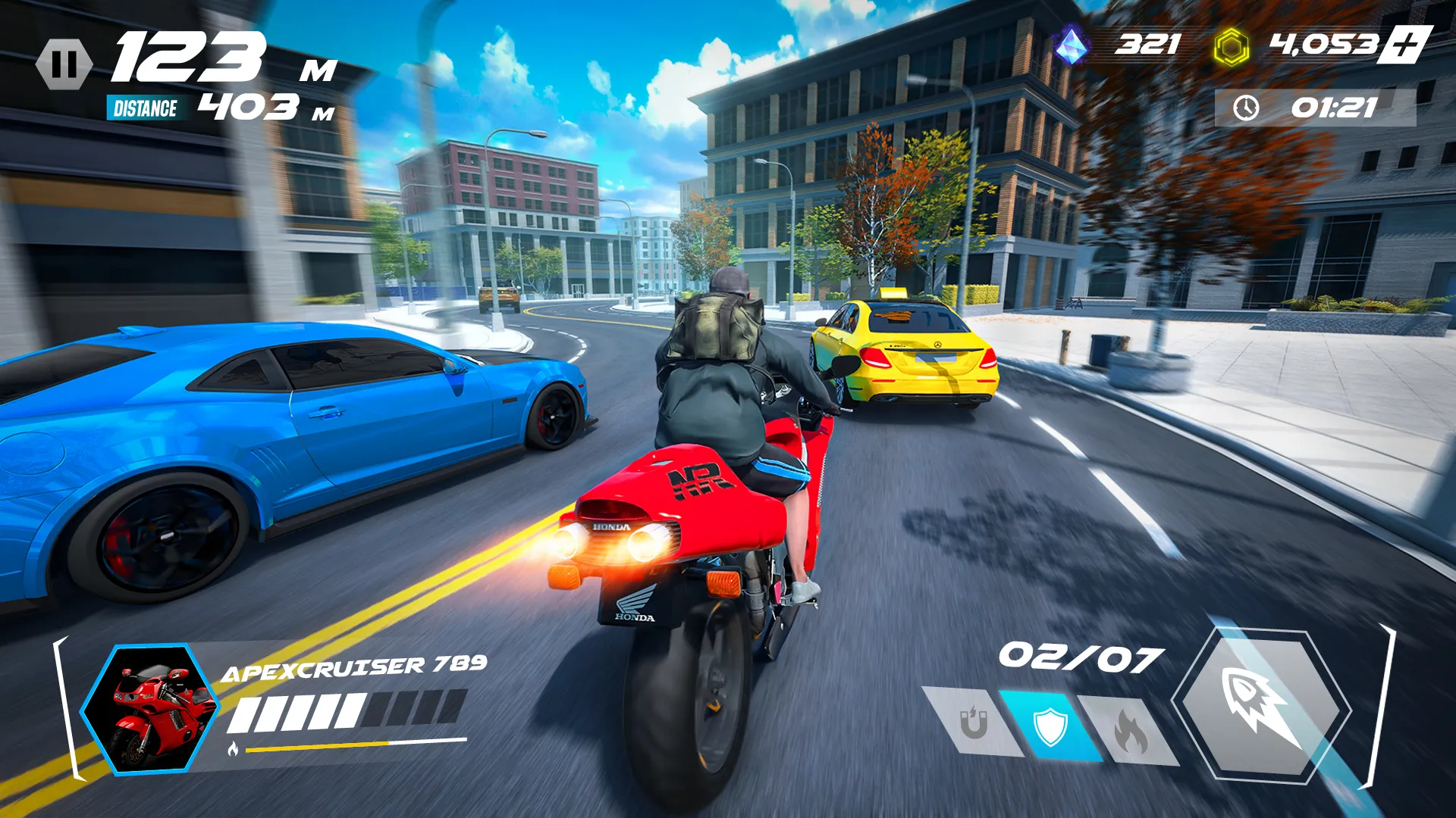 Neon Rider Worlds - Bike Games | Indus Appstore | Screenshot