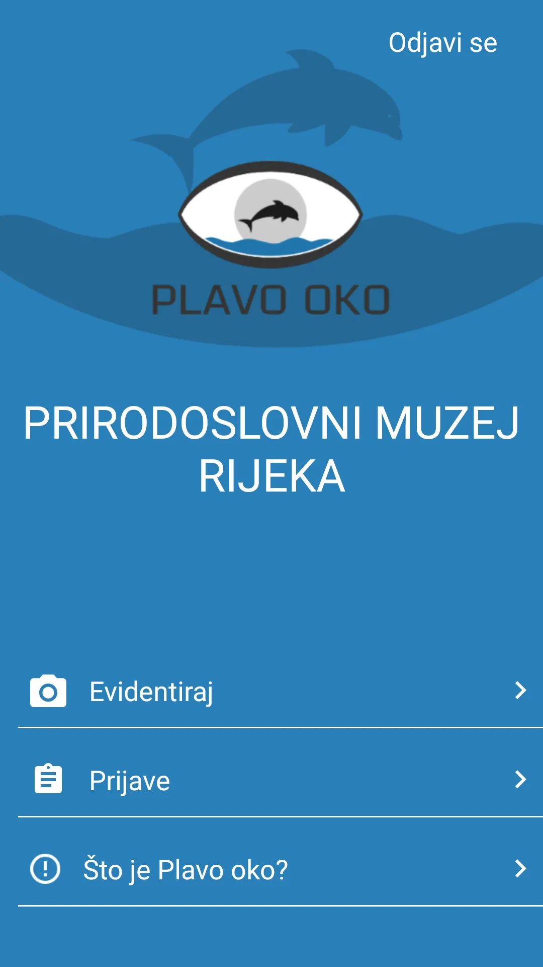 PLAVO OKO | Indus Appstore | Screenshot