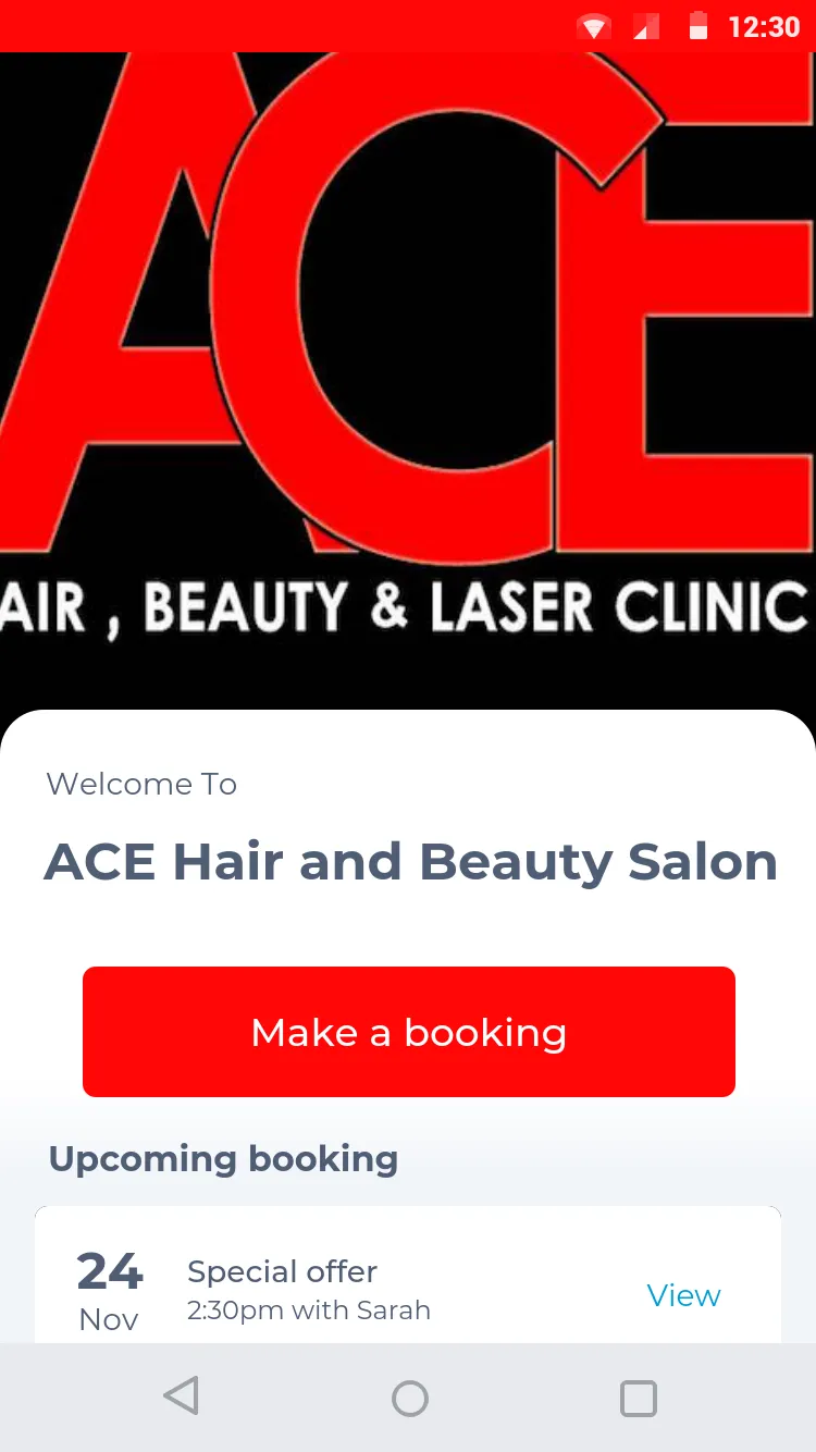 ACE Hair and Beauty Salon | Indus Appstore | Screenshot