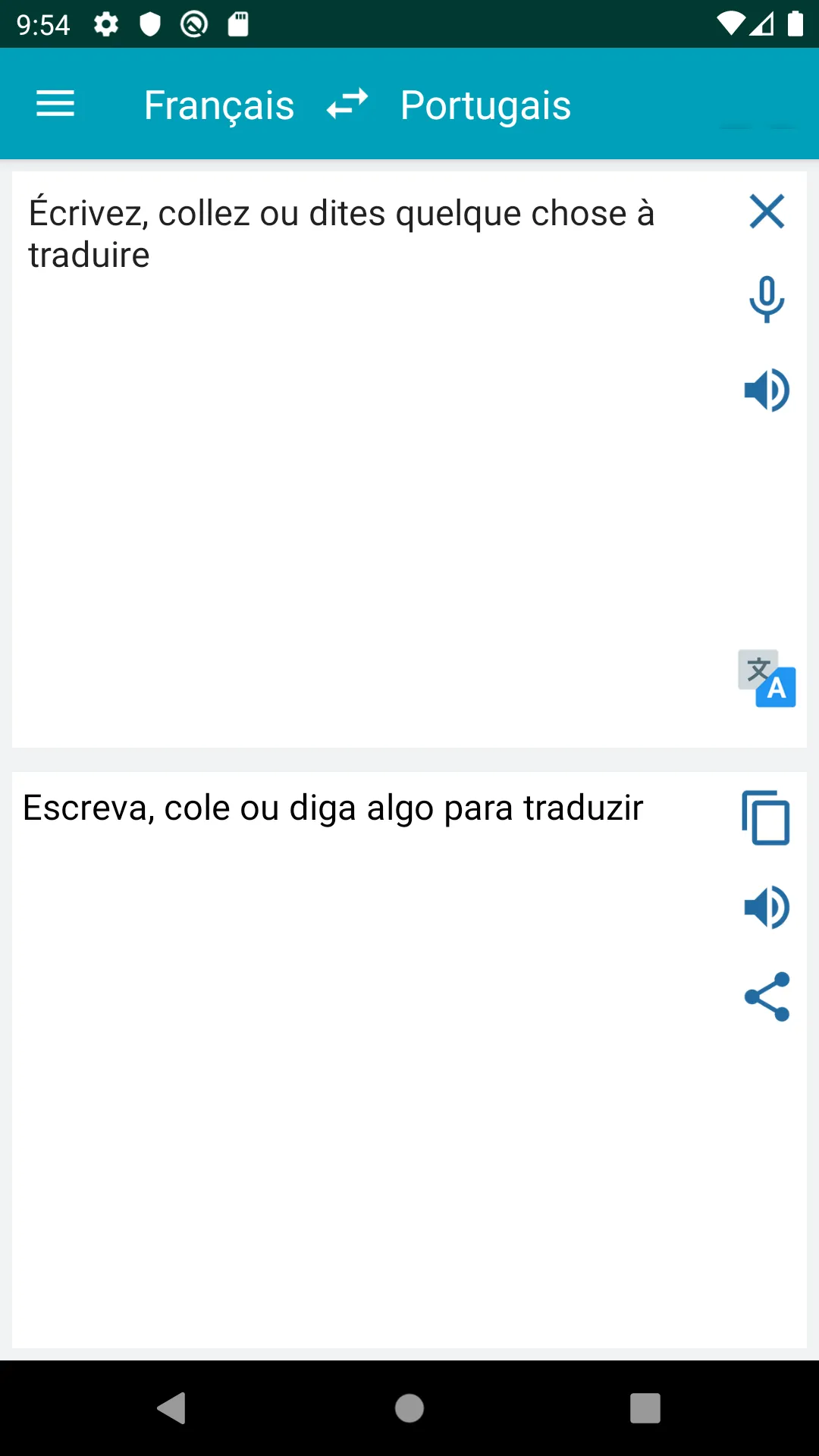 French Portuguese Translator | Indus Appstore | Screenshot