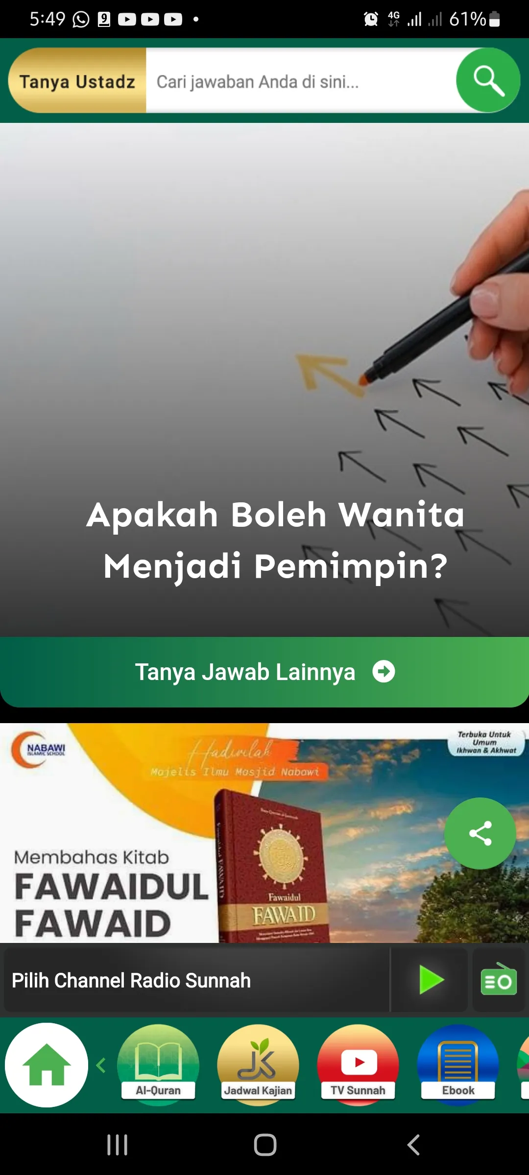 Jadwal Kajian Sunnah Indonesia | Indus Appstore | Screenshot