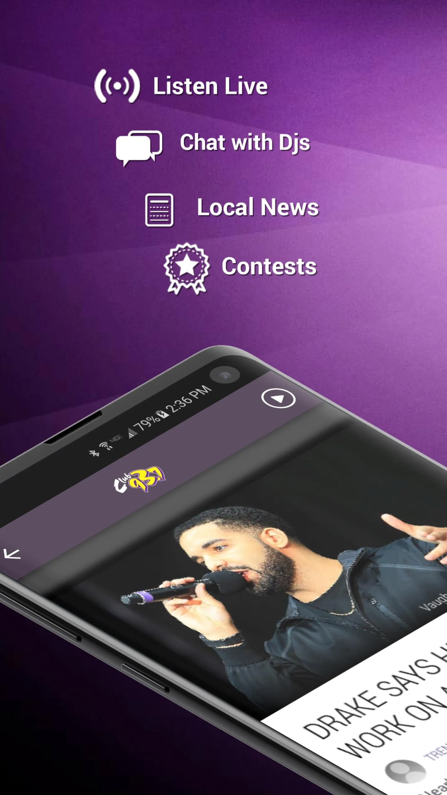 Club 93.7 | Indus Appstore | Screenshot