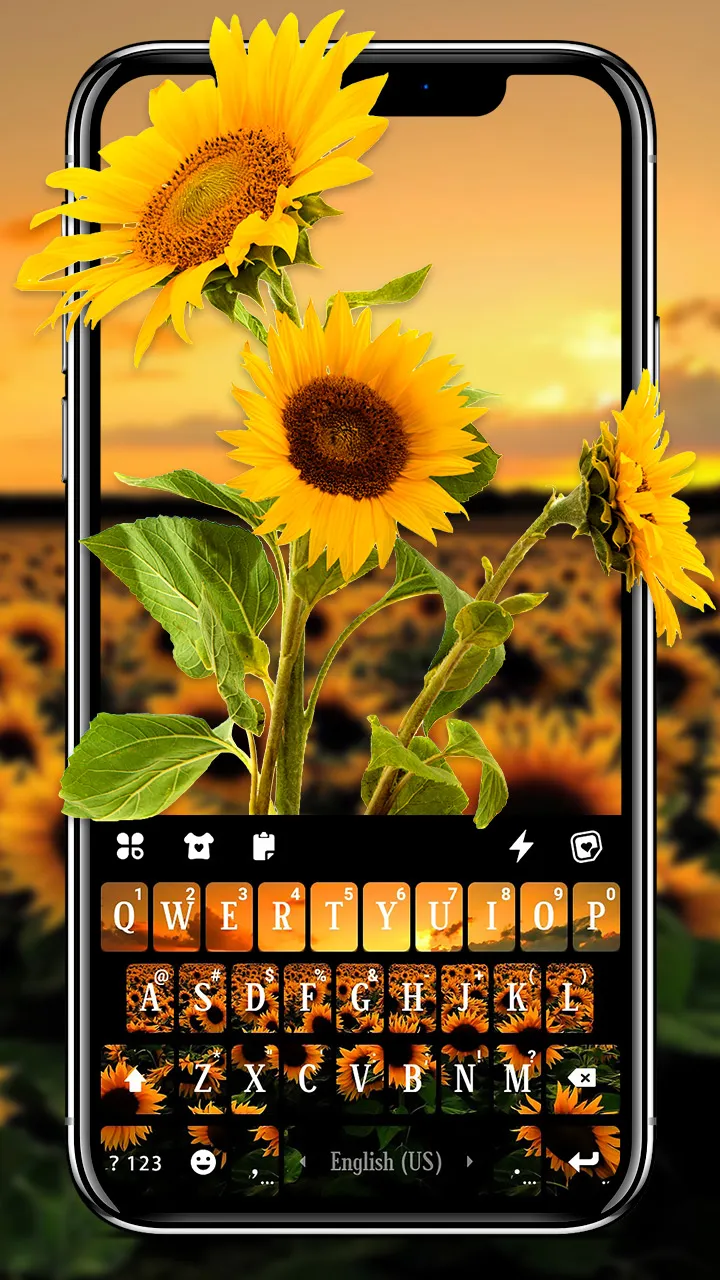 Sunflower Fields Theme | Indus Appstore | Screenshot