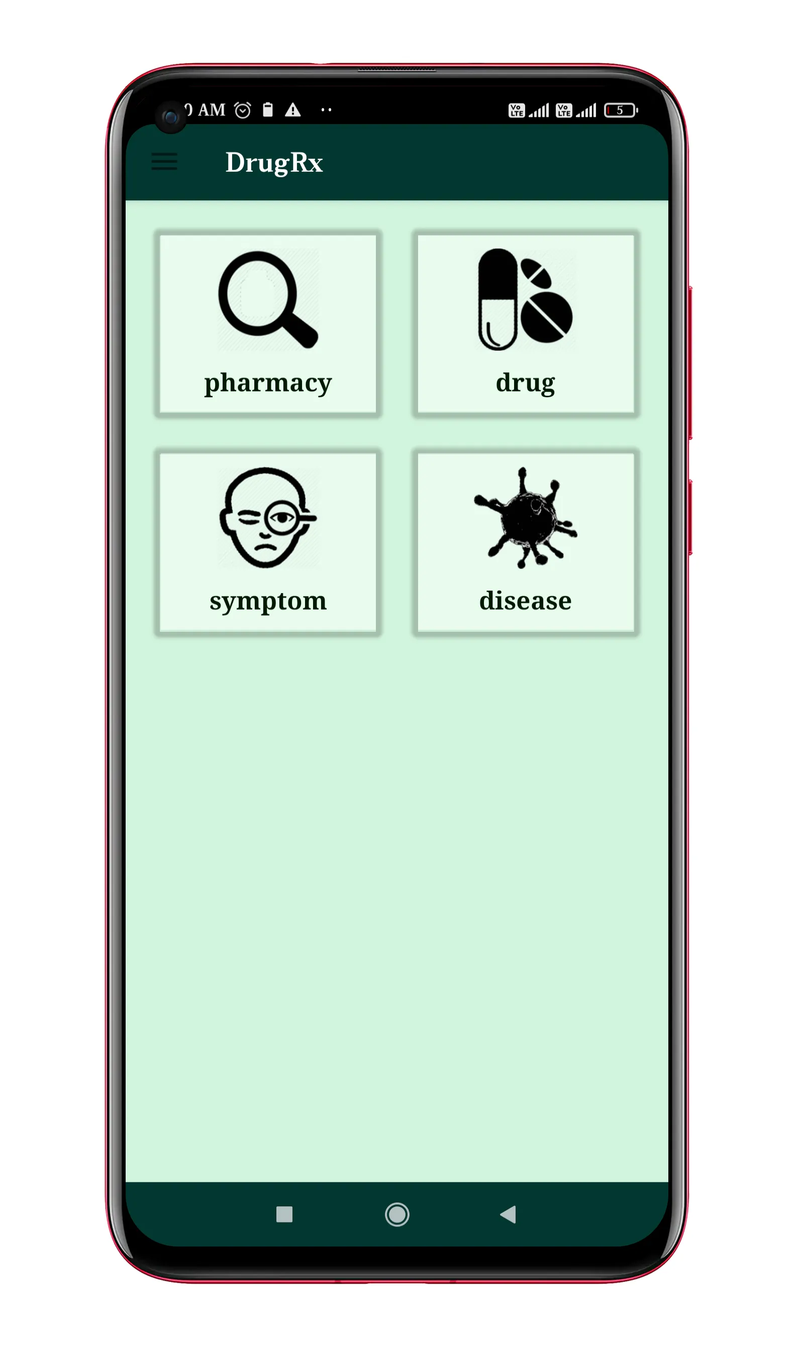 DrugRx (disease,diagnosis) | Indus Appstore | Screenshot