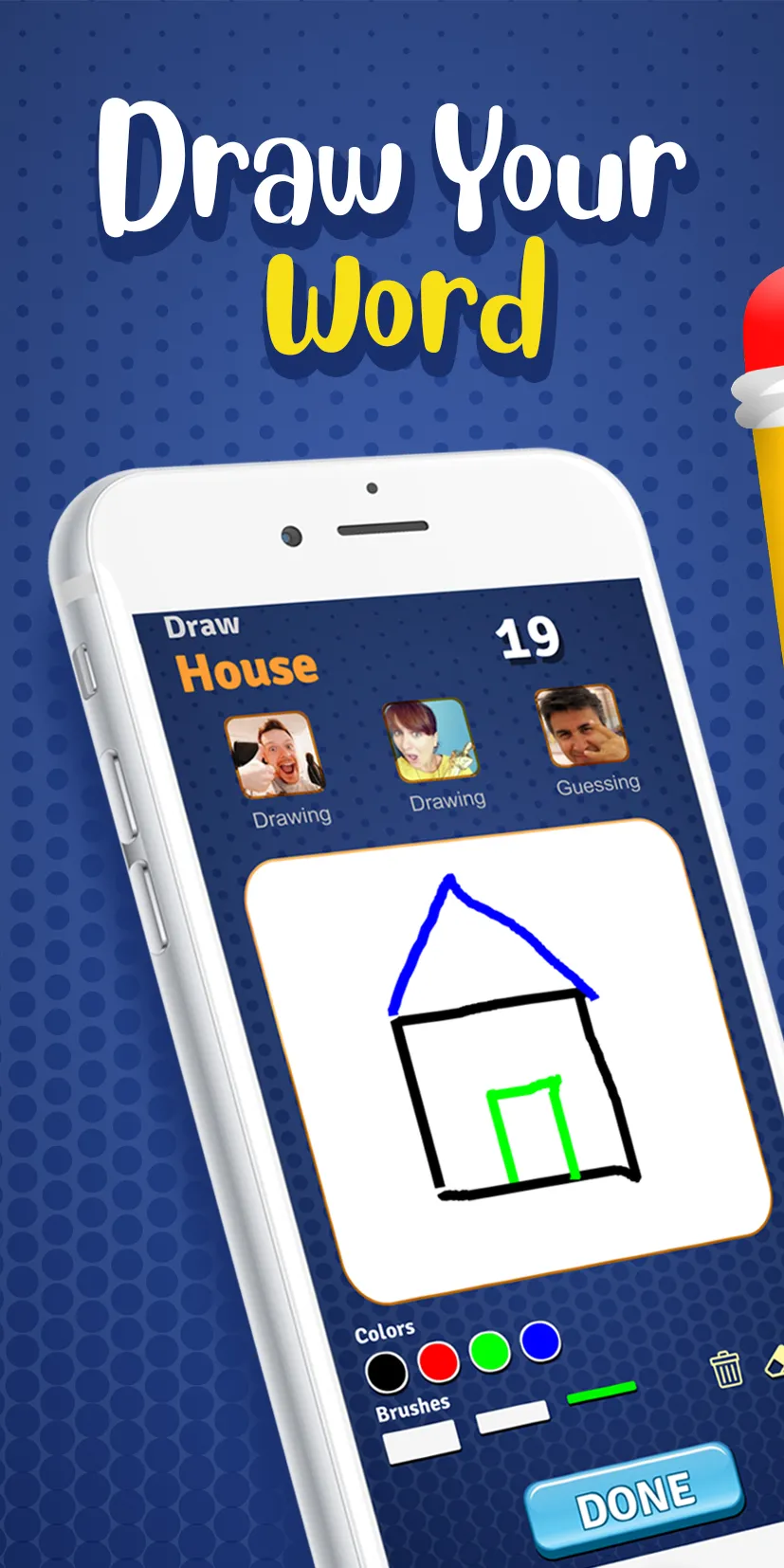 Draw With Friends Multiplayer | Indus Appstore | Screenshot