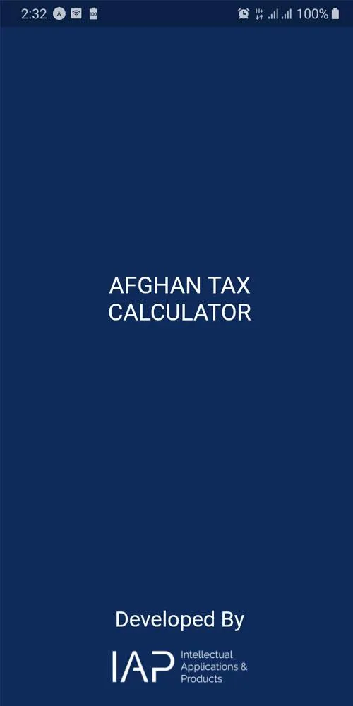 Afghan Tax Calculator | Indus Appstore | Screenshot