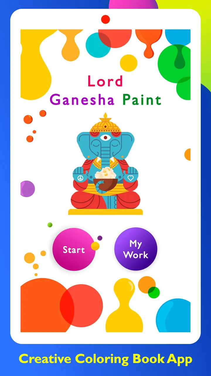 Lord Ganesha Paint & Color | Indus Appstore | Screenshot