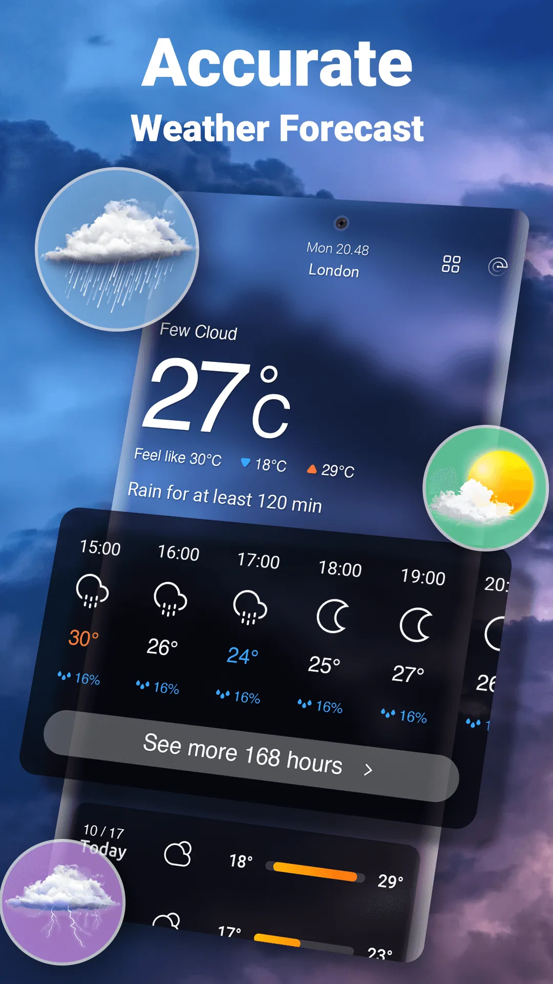 Weather Forecast - Live radar | Indus Appstore | Screenshot
