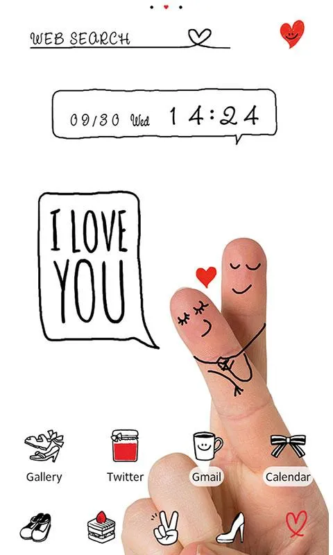 Love Wallpaper-Finger Art- | Indus Appstore | Screenshot