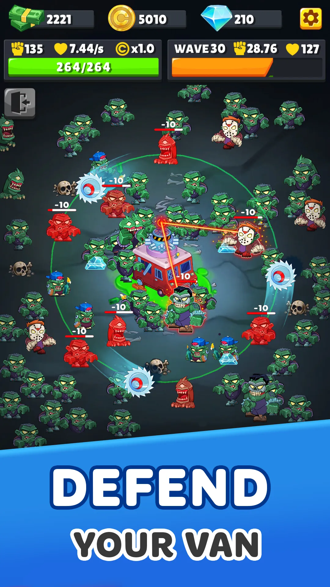 Zombie Van: Tower Defense TD | Indus Appstore | Screenshot