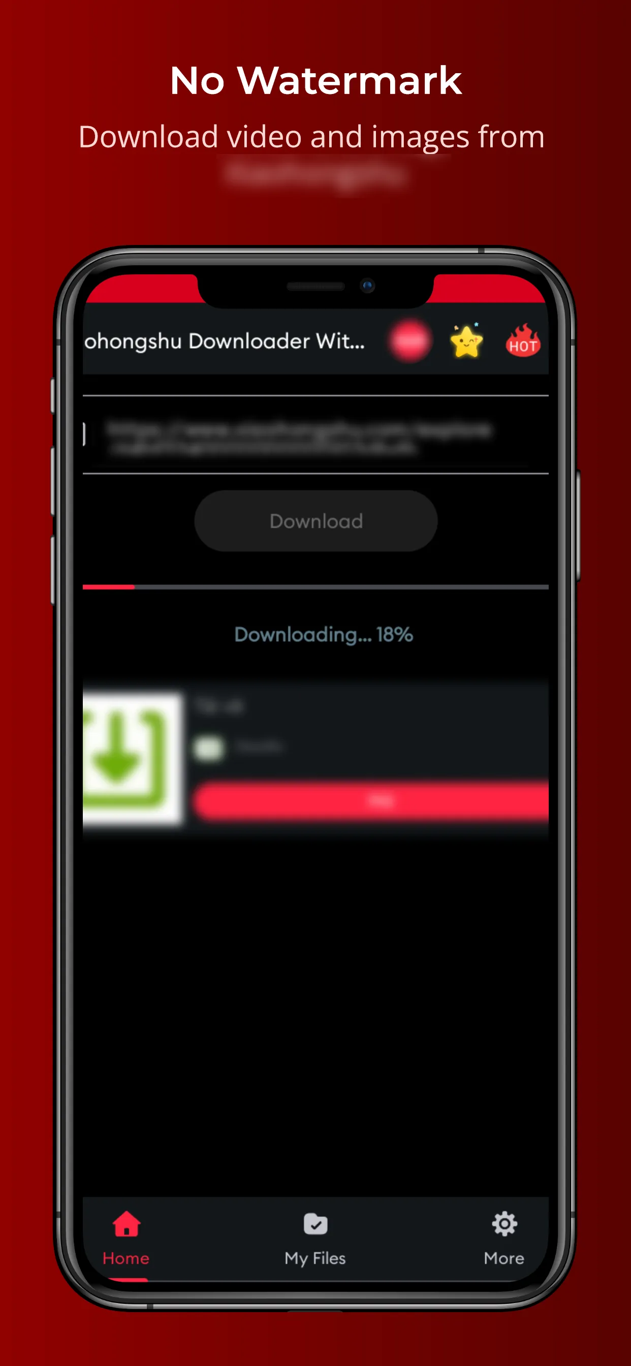 XHS Downloader: No Watermark | Indus Appstore | Screenshot