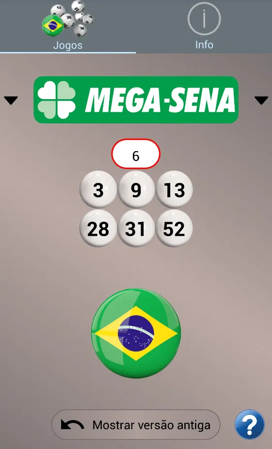 Loteria Brasil: Algoritmo | Indus Appstore | Screenshot