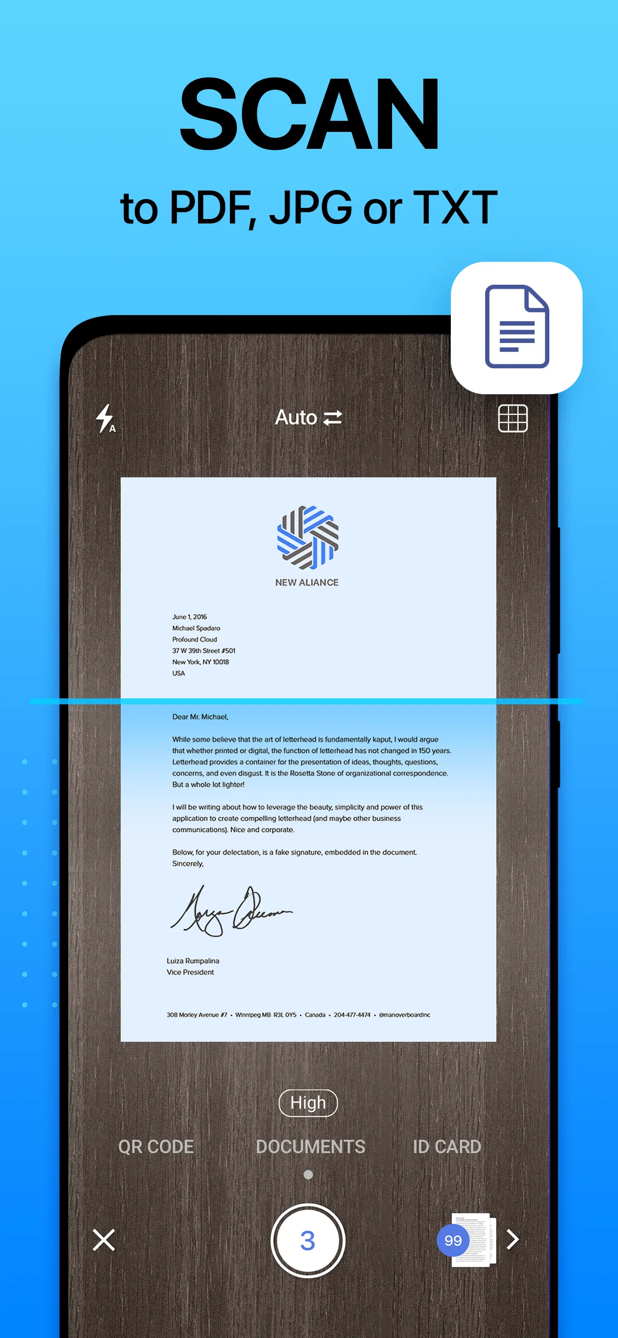 iScanner - PDF Scanner App | Indus Appstore | Screenshot