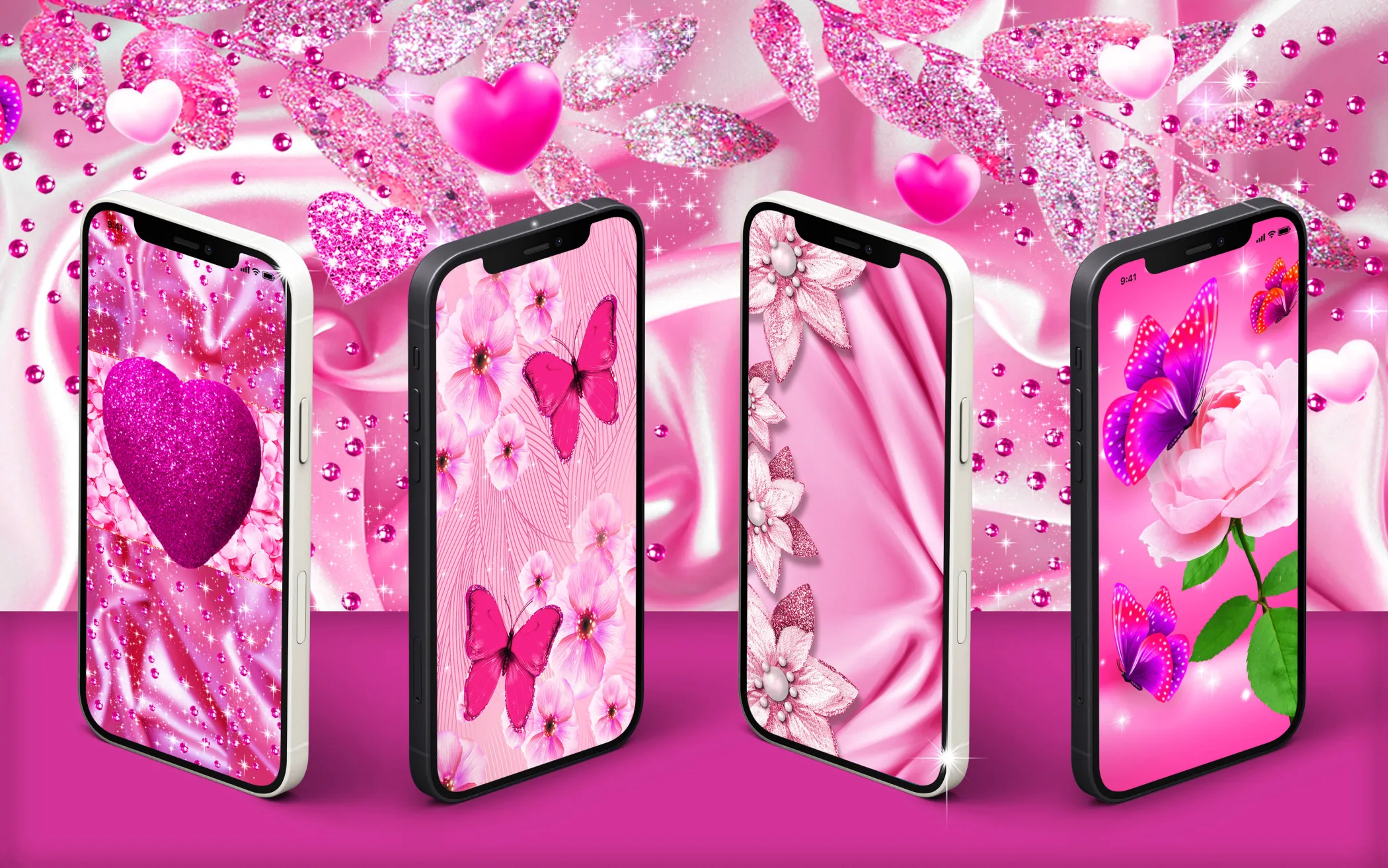 Lovely pink live wallpaper | Indus Appstore | Screenshot