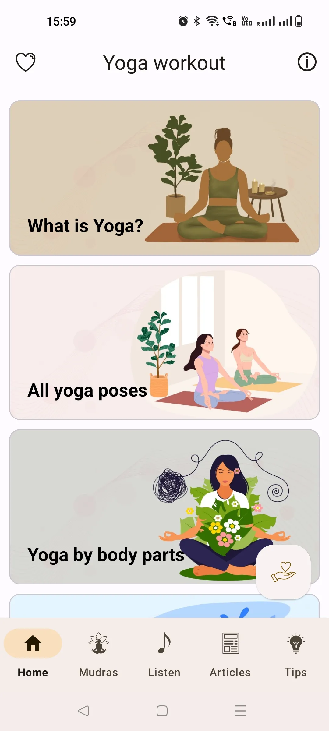 Daily Yoga | Meditation App | Indus Appstore | Screenshot