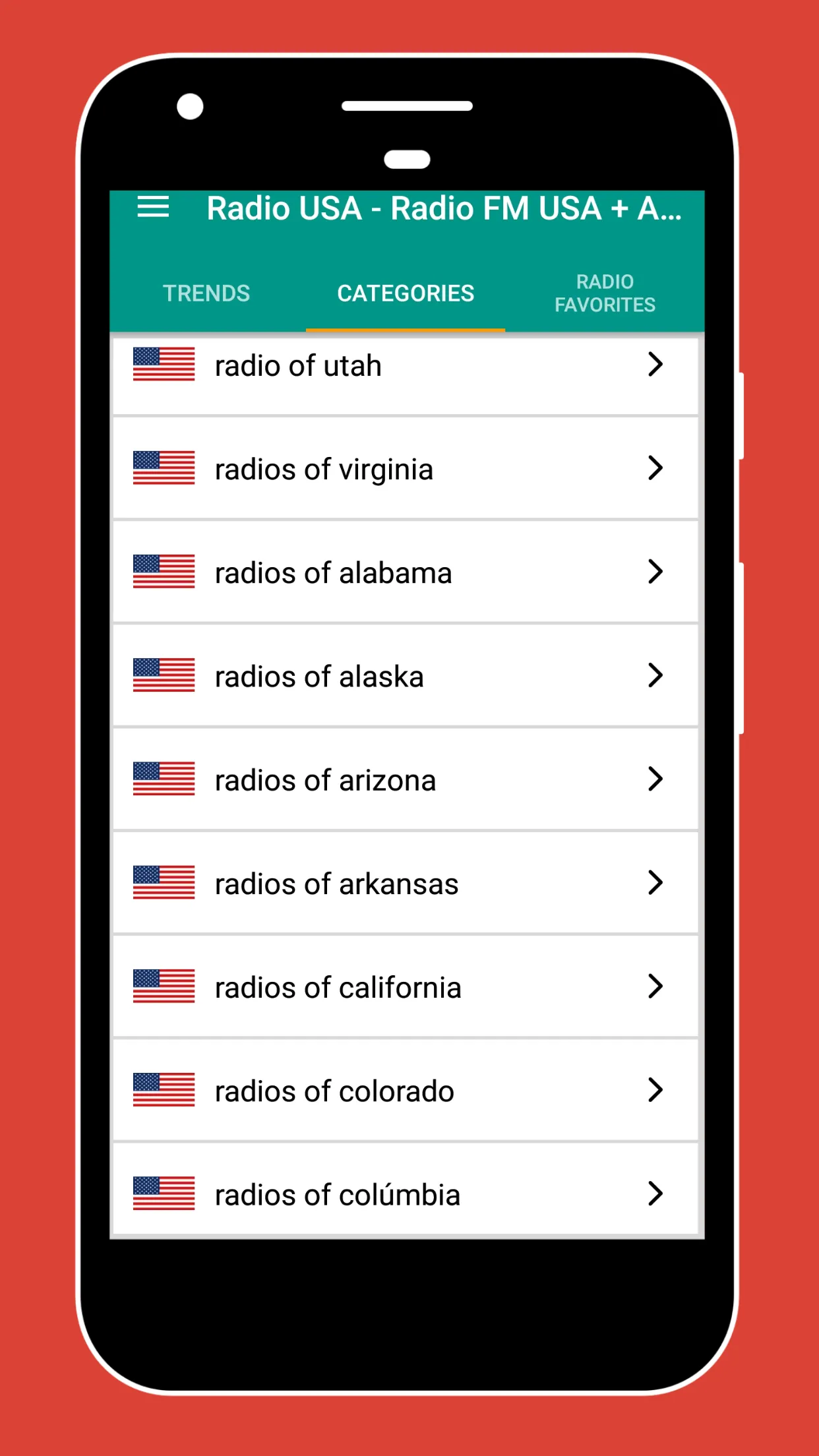 Radio USA - FM Radio Online | Indus Appstore | Screenshot