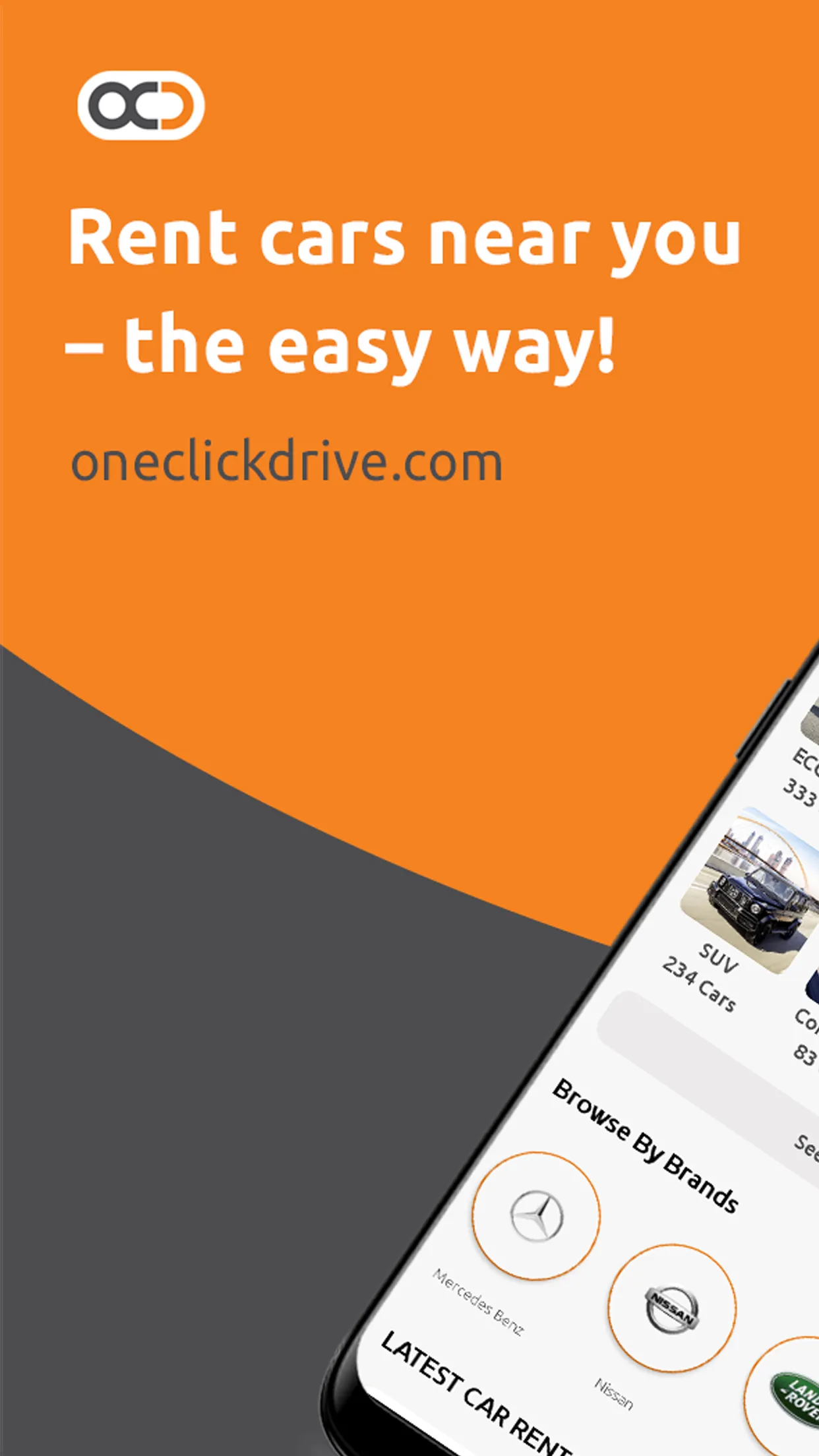 OneClickDrive Car Rental | Indus Appstore | Screenshot