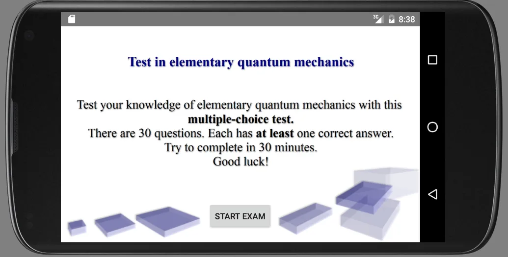 Physics Test Quantum Mechanics | Indus Appstore | Screenshot