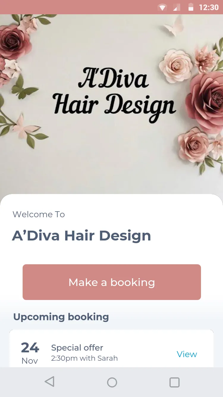 A’Diva Hair Design | Indus Appstore | Screenshot