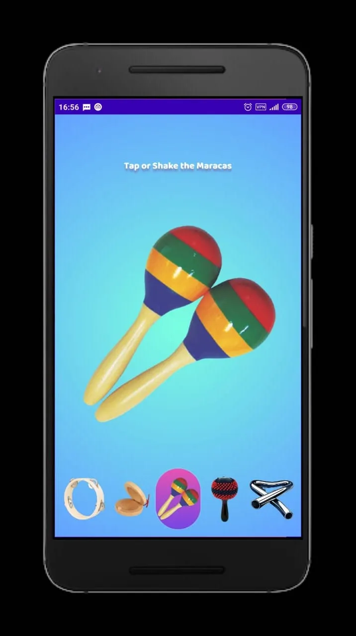 Tambourine & Shaker | Indus Appstore | Screenshot